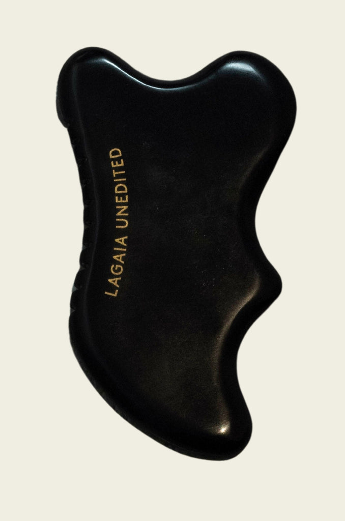 Gua Sha Face & Body Stone w. Velvet Bag